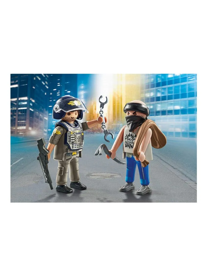 71505 policier swat et bandit - N/A