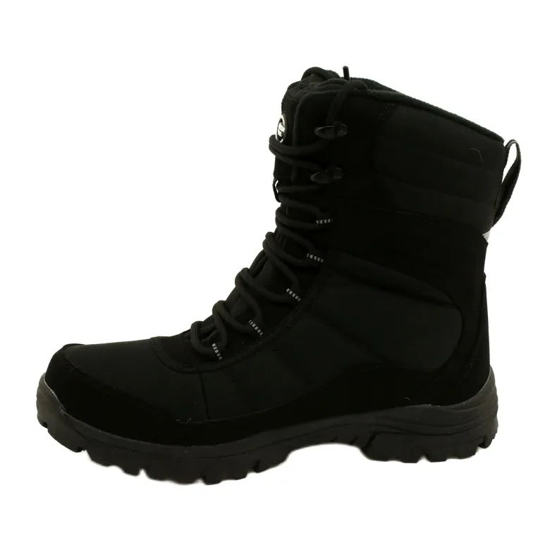 American Club Bottes avec une membrane isolée avec polaire SN01/22 noir le noir