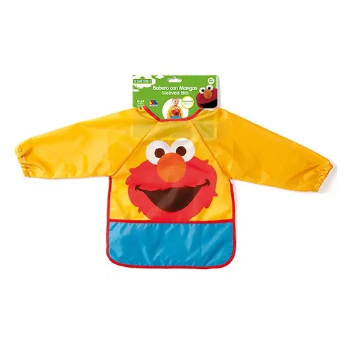 Bavoir Manches Longues Sesame Street