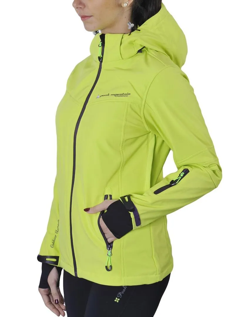 Blouson de ski femme AMALA - Vert anis