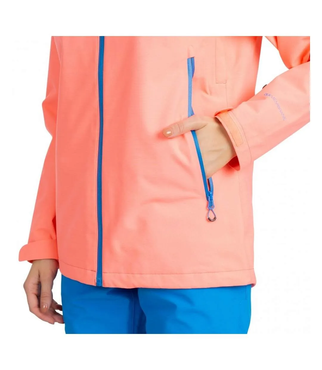 Blouson de ski tammin femme corail Trespass