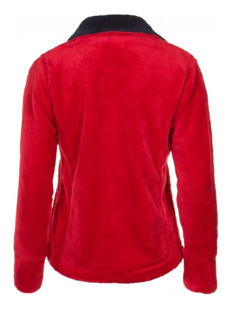 Blouson polaire femme ALTINA - Rouge