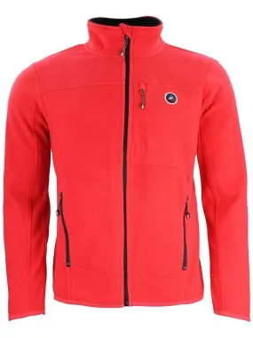 Blouson polaire homme CALONOR - PEAK MOUNTAIN - Rouge