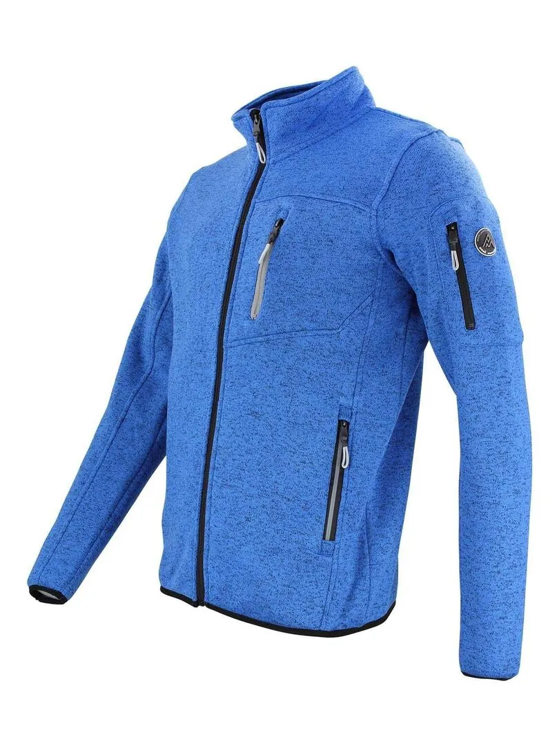 Blouson polaire homme CEMAILLON - PEAK MOUNTAIN - Bleu