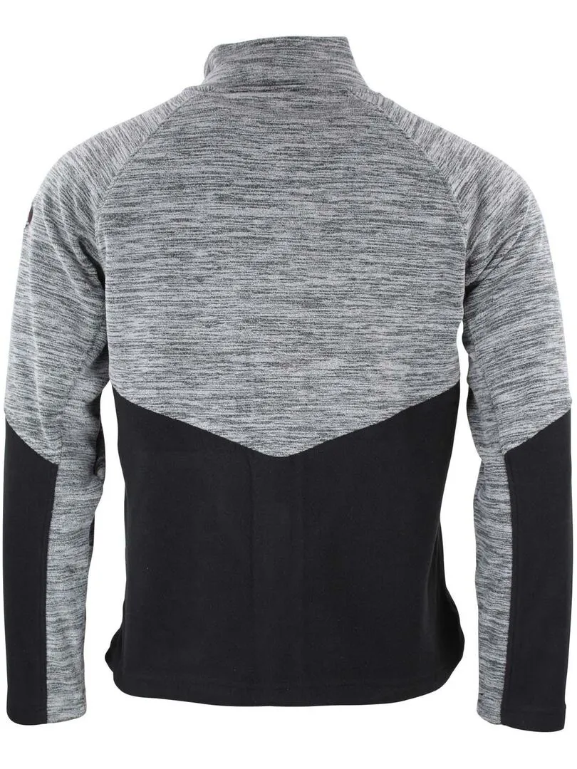 Blouson polaire homme CROCUS - PEAK MOUNTAIN - Gris clair