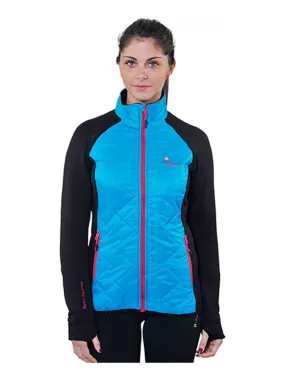 Blouson polarshell femme ACERBI - Noir Bleu