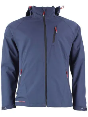 Blouson softshell homme CELSIOR - PEAK MOUNTAIN - Bleu marine