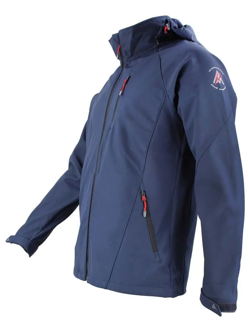 Blouson softshell homme CELSIOR - PEAK MOUNTAIN - Bleu marine