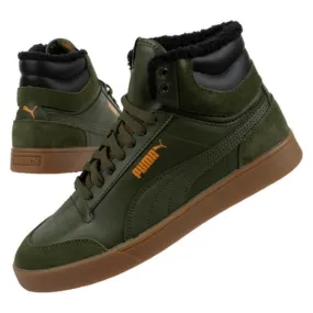 Bottes d'hiver Puma Shuffle Mid M 387609 02 vert