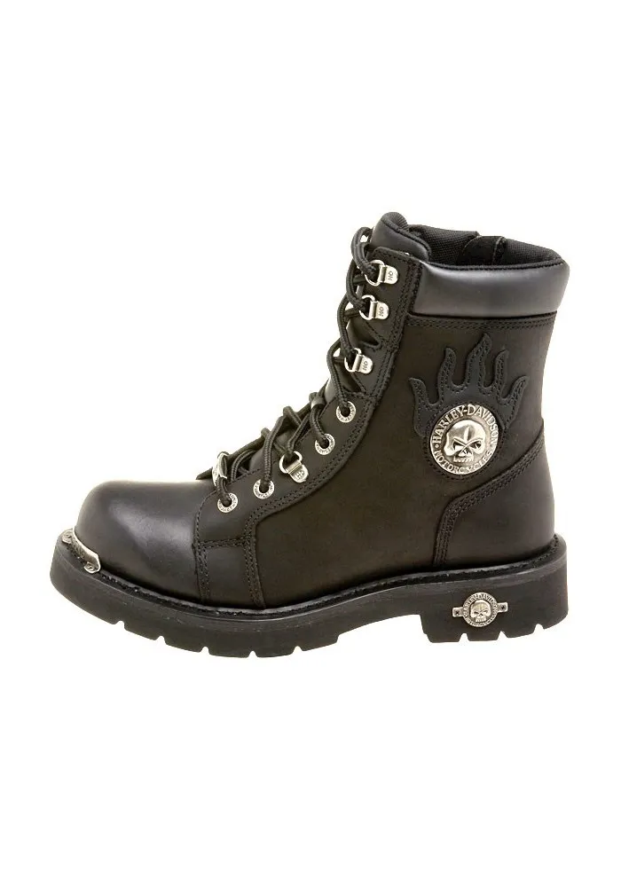 Bottes Harley Davidson Diversion en Cuir Noir (Ref : D94169) Botte Moto Homme