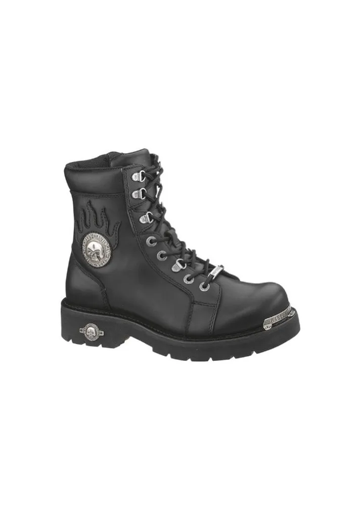 Bottes Harley Davidson Diversion en Cuir Noir (Ref : D94169) Botte Moto Homme