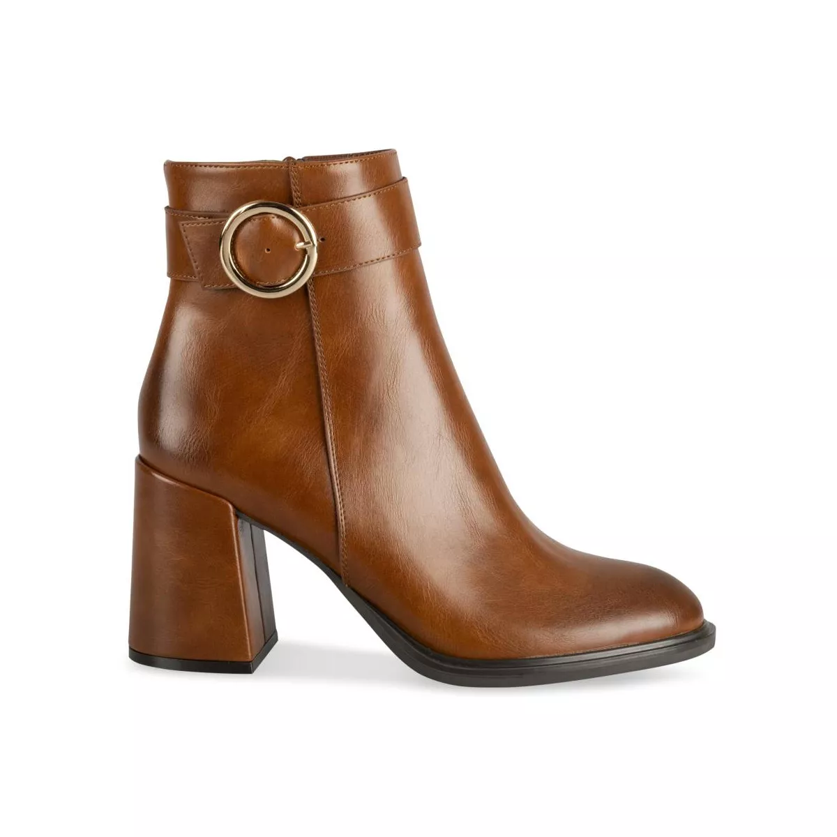 Bottines COGNAC SINEQUANONE