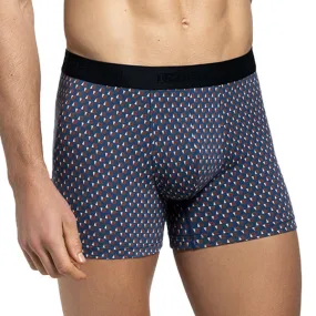 Boxer pour homme Wagons bleu marine à motifs de la marque Impetus.