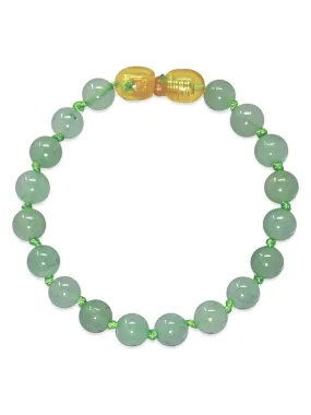 Bracelet Bébé - Pierres naturelles : Aventurine - Vert