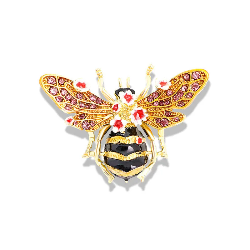 Broche Abeille Vintage