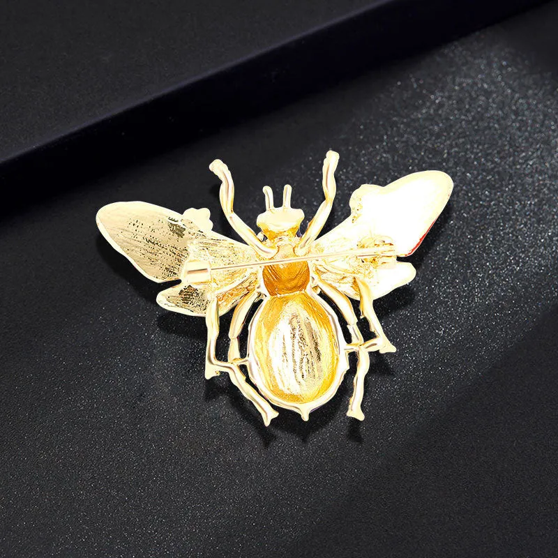 Broche Abeille Vintage