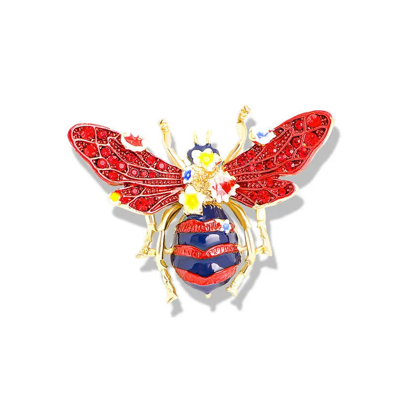 Broche Abeille Vintage