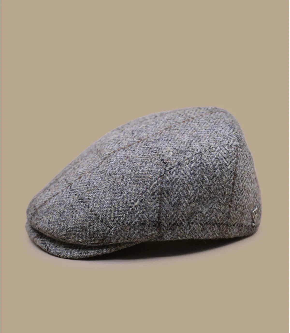 béret beige laine - Anton Harris Tweed beige Flechet : Headict