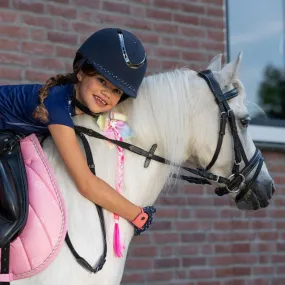 Casque d'équitation QHP Botanic