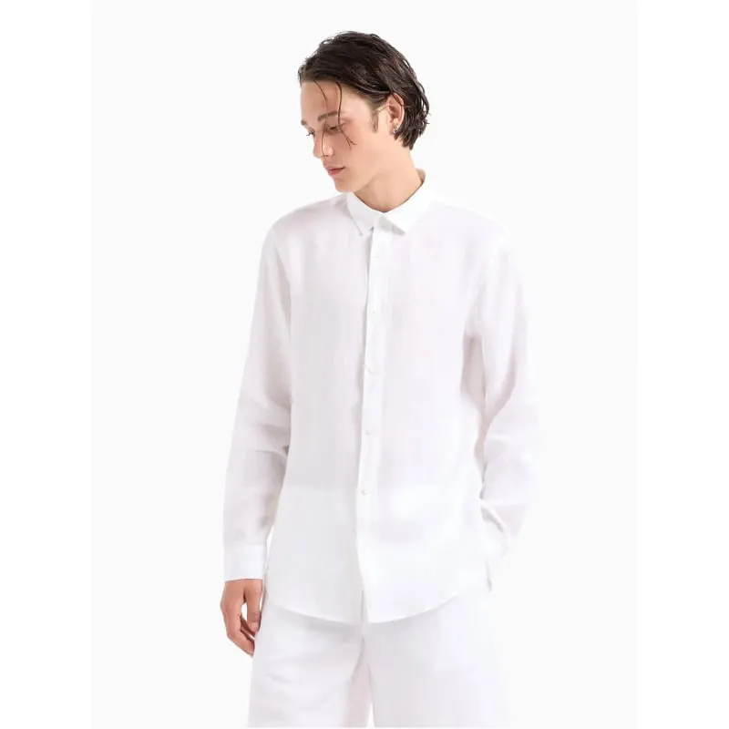 Chemise à motifs blanc bleu marine homme - Teddy Smith | wimod