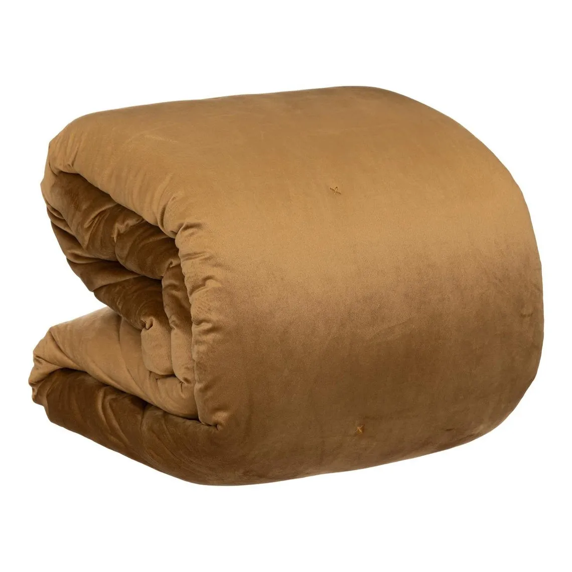 Dessus de Lit JIL en Velours Caramel 240X260 | 3 Suisses