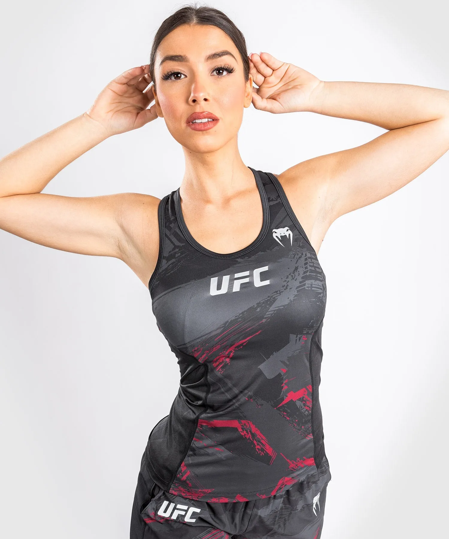 Débardeur Dry Tech UFC Venum Authentic Fight Week 2.0 - Pour Femmes - Noir/Rouge