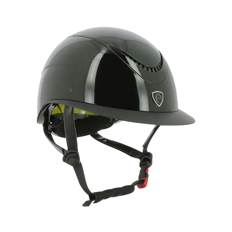 Equithème - Casque d'équitation Wings noir brillant