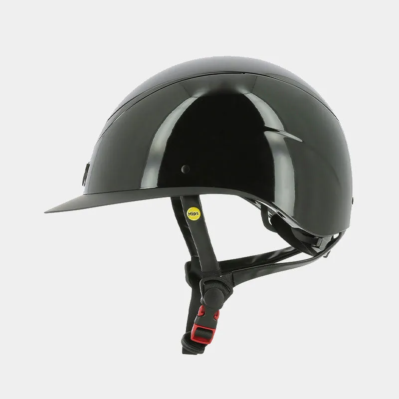 Equithème - Casque d'équitation Wings noir brillant