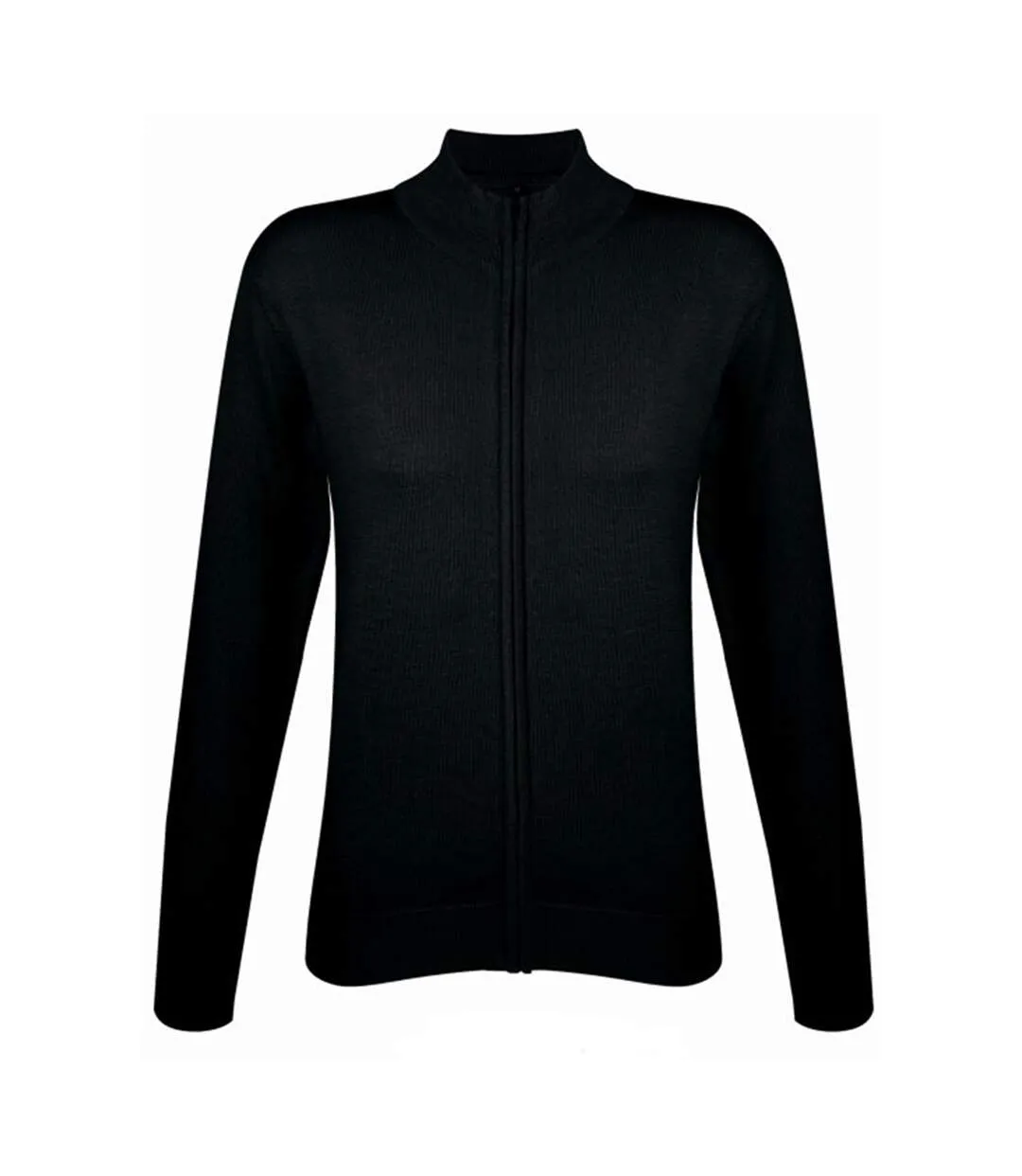 Gordon gilet à manches longues et fermeture zippée femme noir SOLS