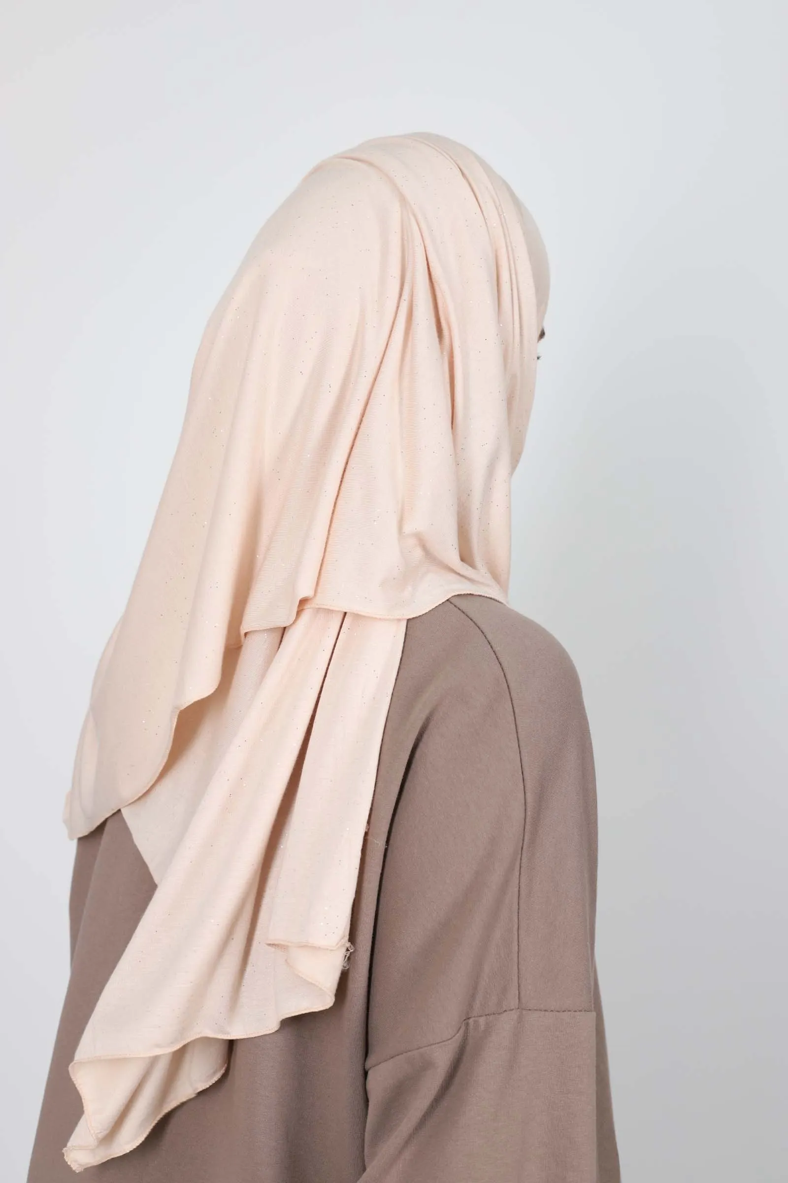 Hijab de fête et enfilable pour femme musulmane