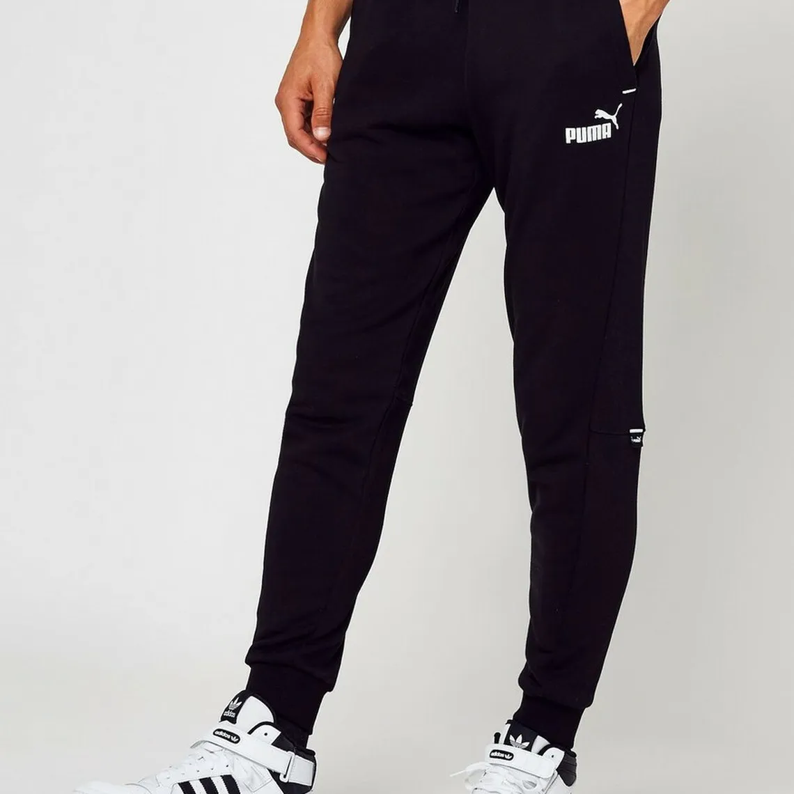 Jogging en coton noir PWR CLB | 3 Suisses