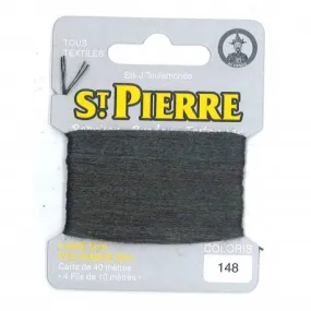 Laine Saint Pierre pour repriser / broder - gris n°148