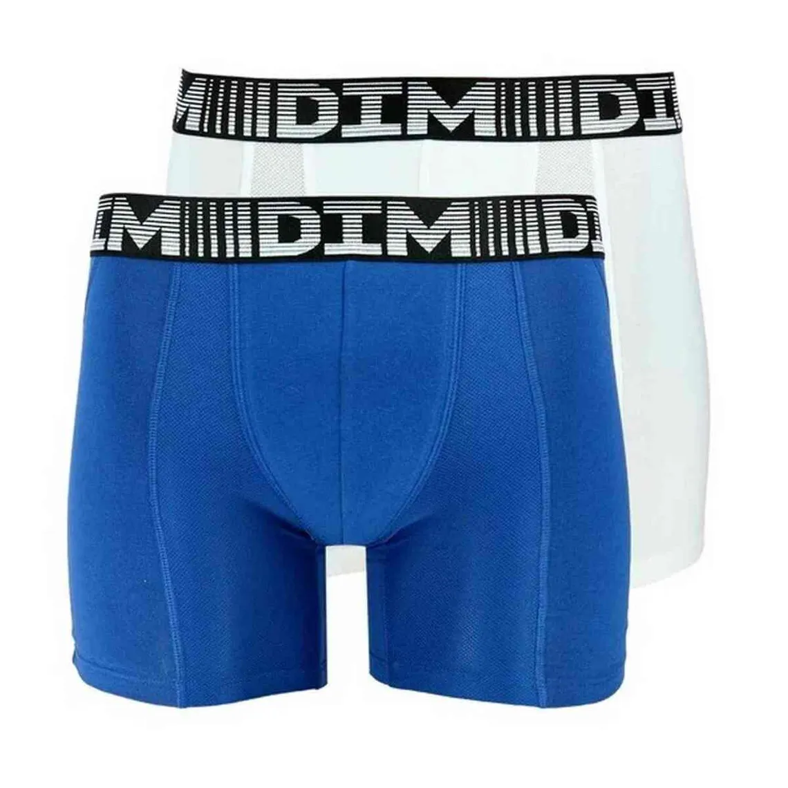 Lot de 2 boxers longs - 3D FLEX AIR X2 Dim Homme en coton | 3 Suisses