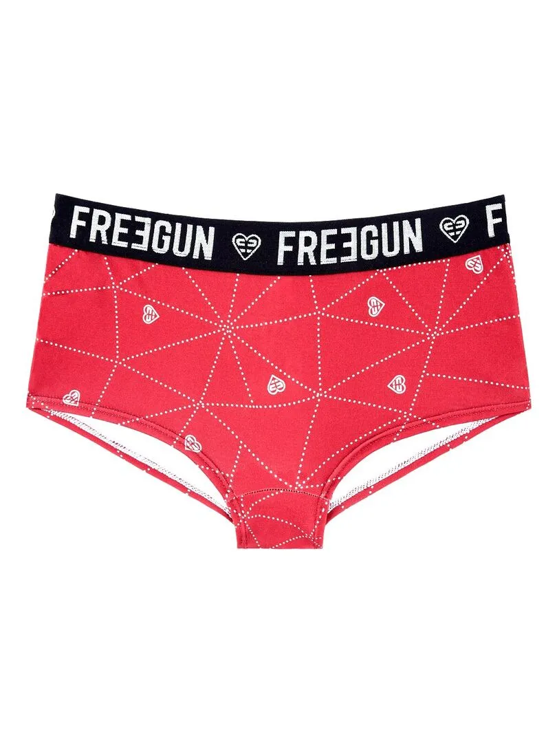 Lot de 3 Shortys fille Freegun - Noir