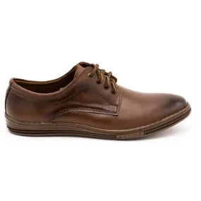 Lukas Chaussures en cuir pour hommes 295LU marron brun