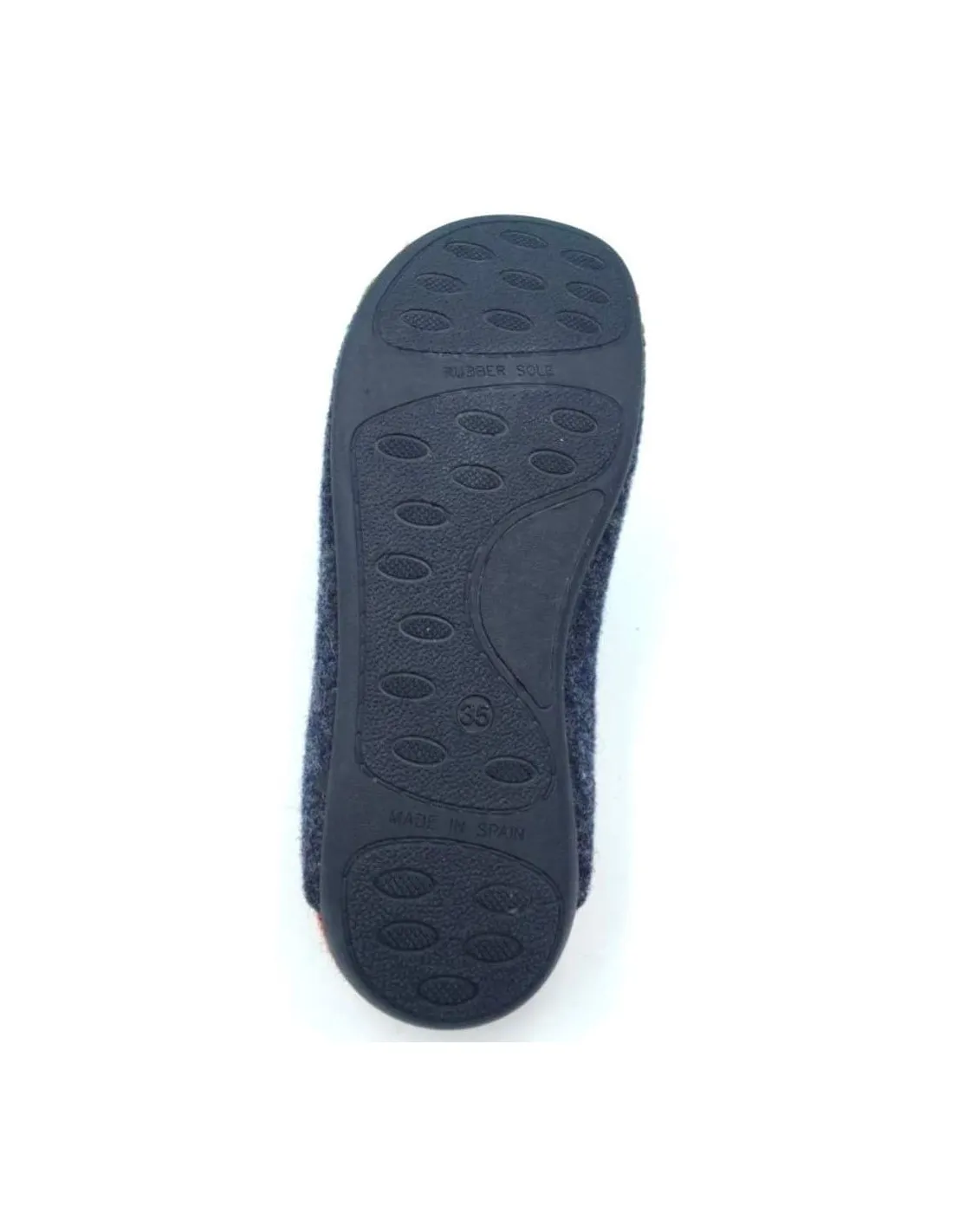 Mules Fleurs Calzamur Fieltro 66098040 Marine