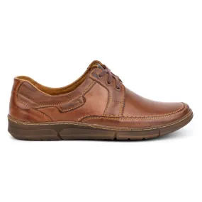 Olivier Chaussures en cuir à lacets pour hommes 60K marron brun