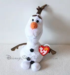 Peluche sonore Olaf DISNEY TY La Reine des Neiges bonhomme de neige...