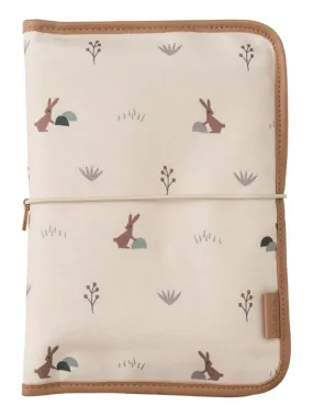 Pochette de change Lapin sable - Ecru