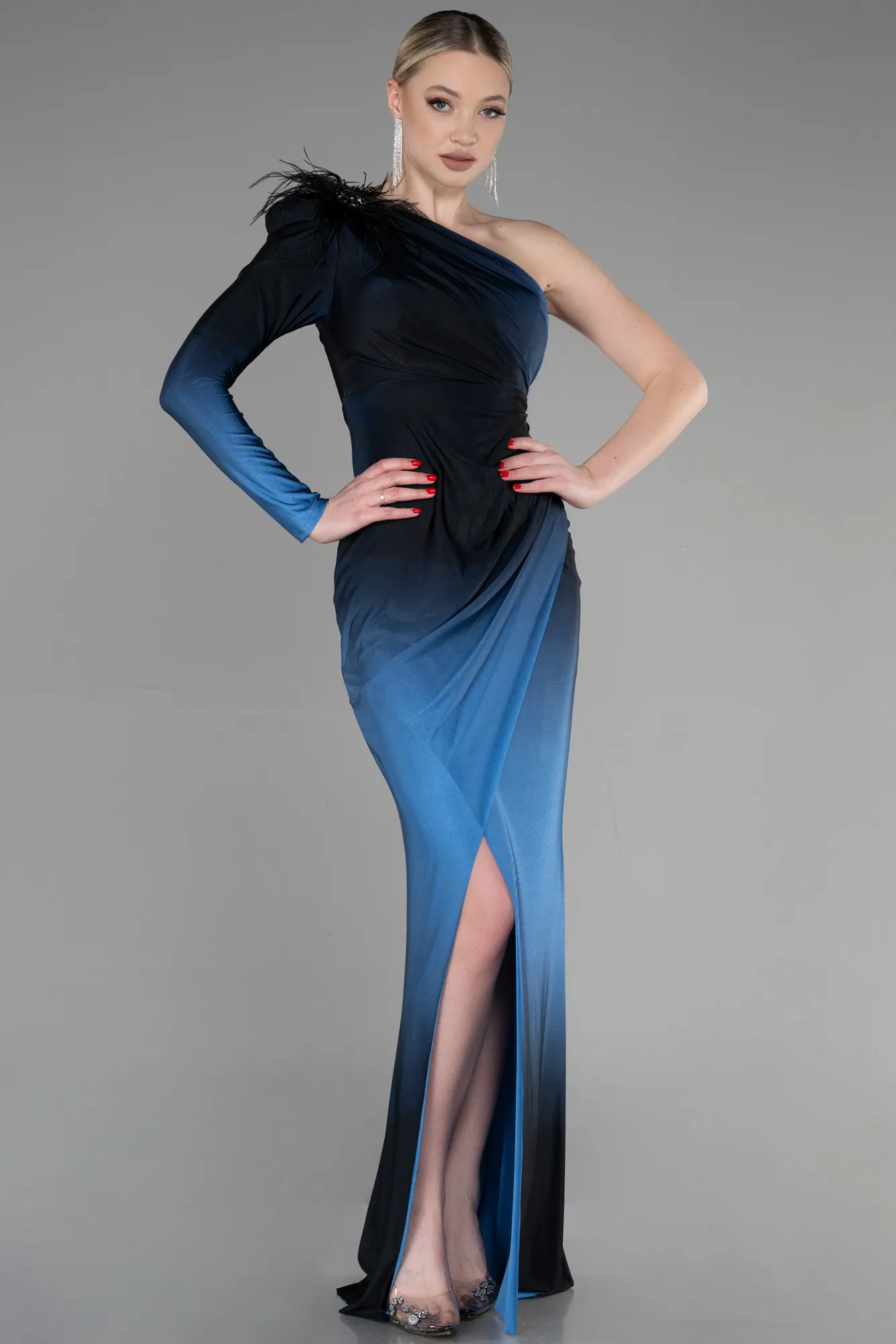 Robe De Soirée Longue Pelure D'oignon ABU3225