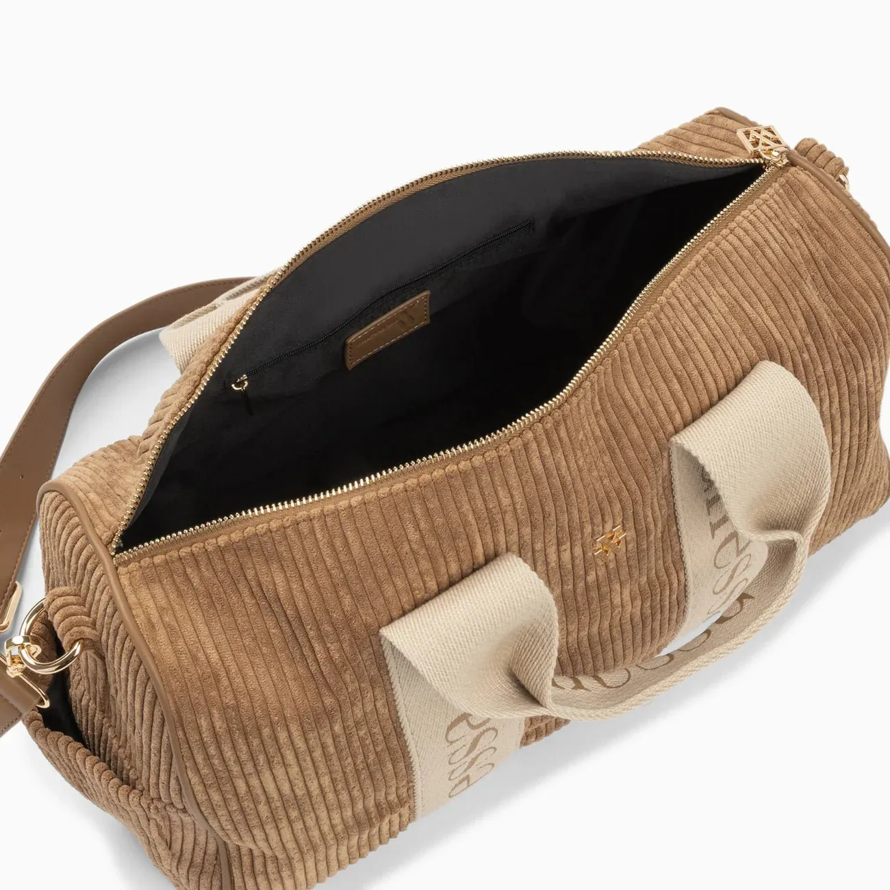 Sac week-end Adrienne beige | Vanessa Wu