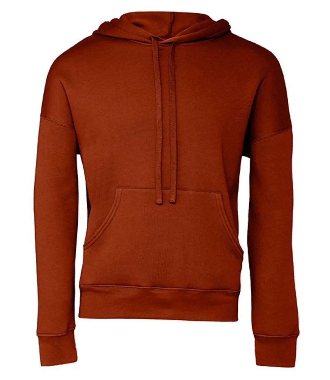 Sweat-shirt à capuche - Unisexe - 3729 - rouge brique