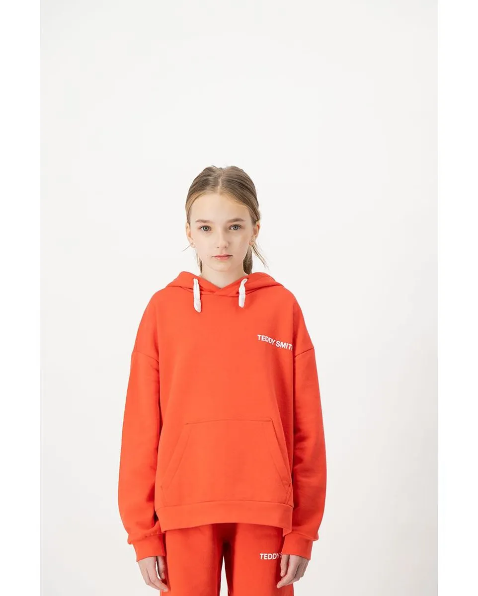 Sweat à capuche manches longues Enfant S-REQUIRED G JR Rouge