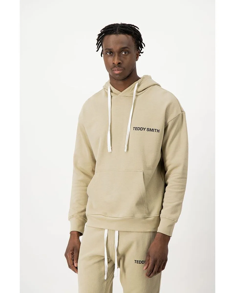 Sweat à capuche manches longues Homme S-REQUIRED HOOD Beige