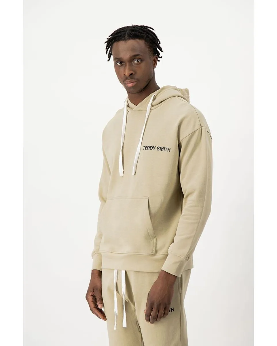 Sweat à capuche manches longues Homme S-REQUIRED HOOD Beige