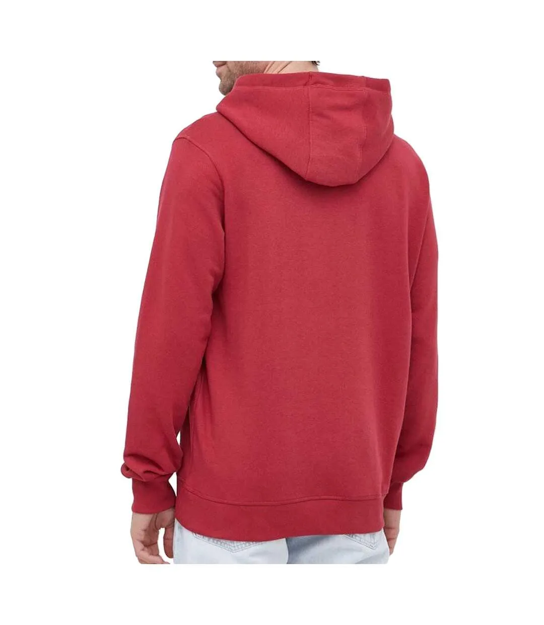 Sweat à Capuche Rouge Homme Guess Embro