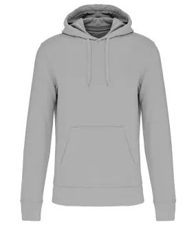 Sweat à capuche écoresponsable - Homme - K4027 - gris snow