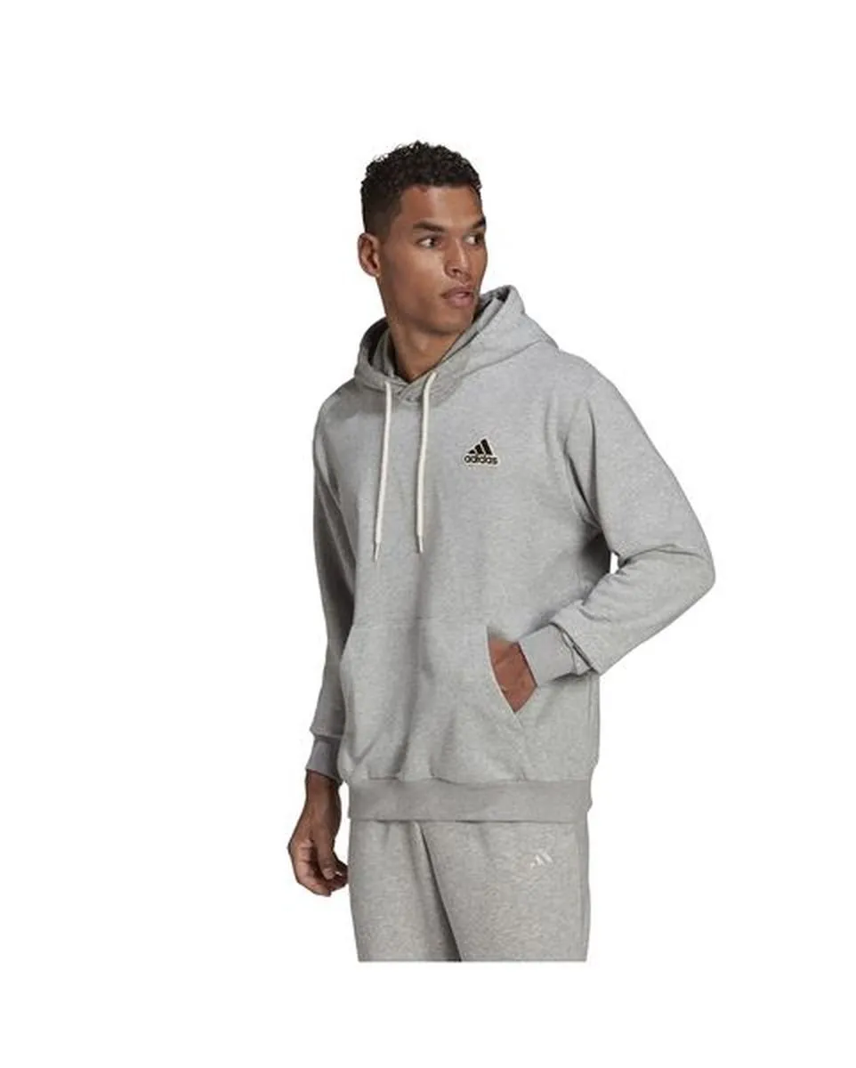 Sweatshirt à capuche manches longues Homme M FCY HD Gris