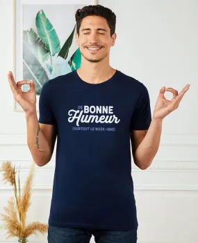 T-Shirt homme De bonne humeur (surtout le week-end)