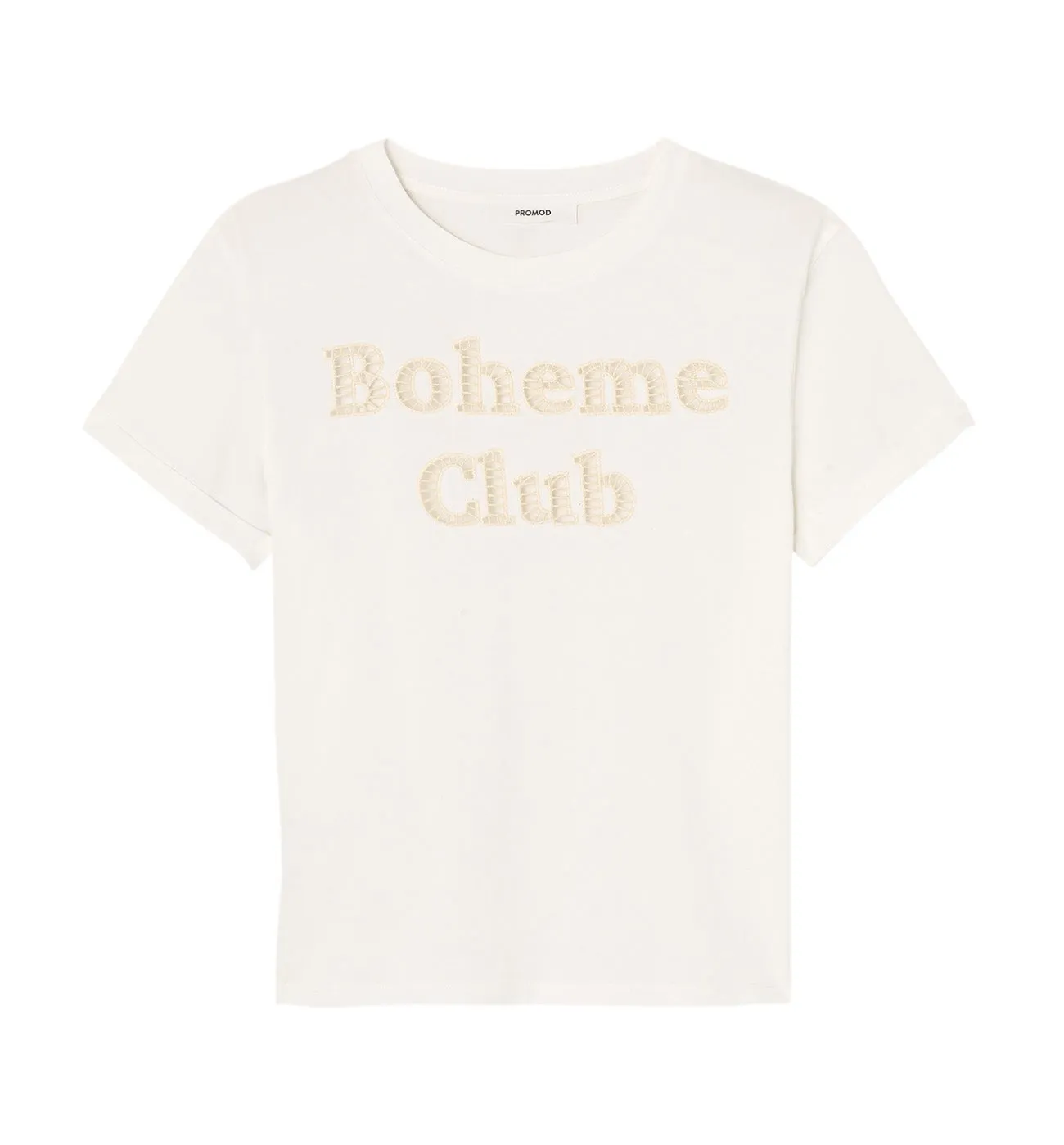 T-shirt à message Femme - Ecru